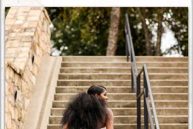 Ascending the steps