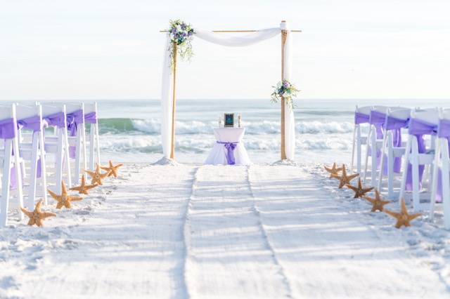 Beach ceremony