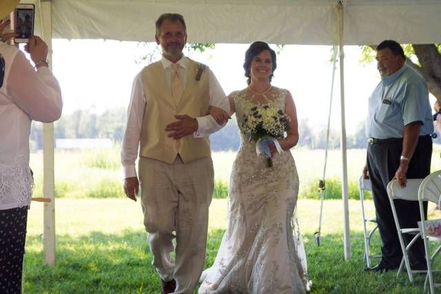 Newlywed couple