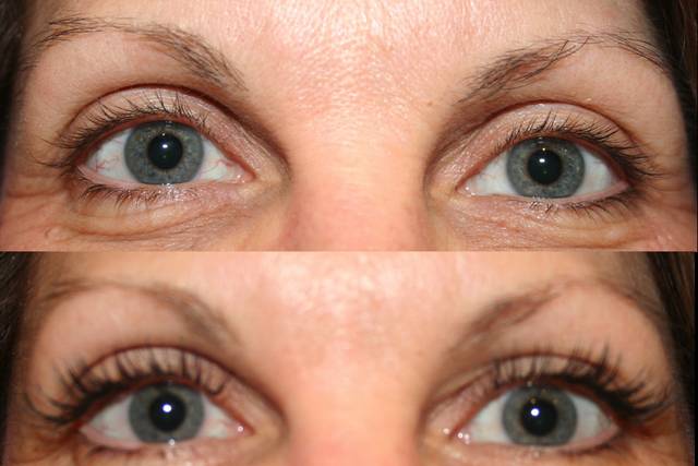 Perfect long eyelashes