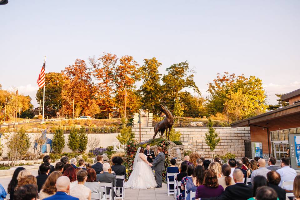 Centennial Plaza Ceremony