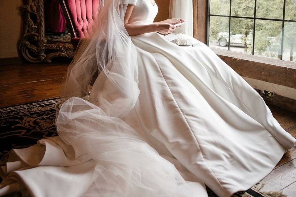 Stunning bride