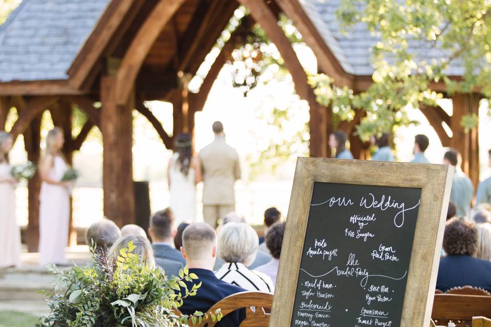 Outdoor Ceremony