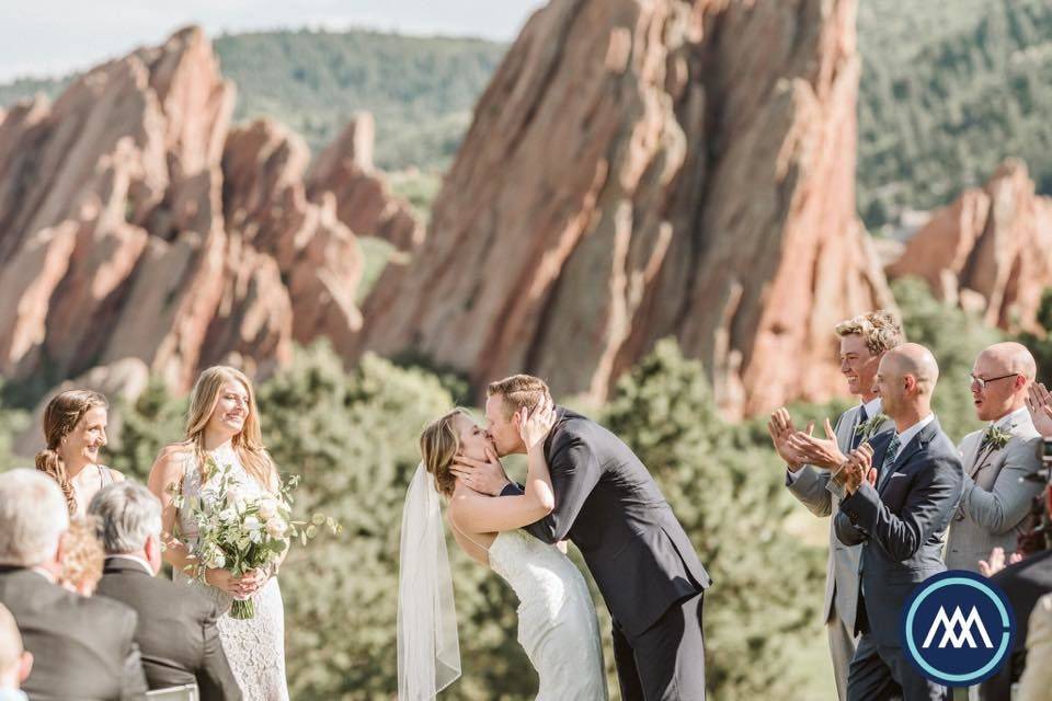 Wedding kiss