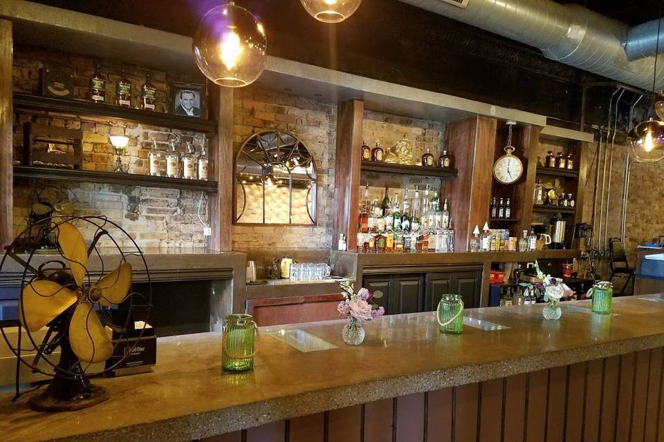 The bar