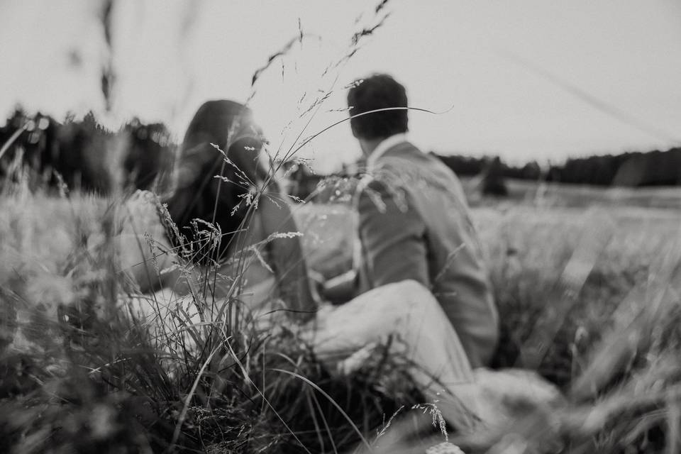 Couple in Love in Oregon