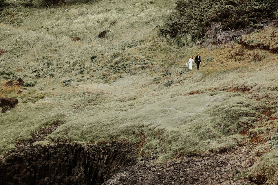 Couple on the Coast in Oregon