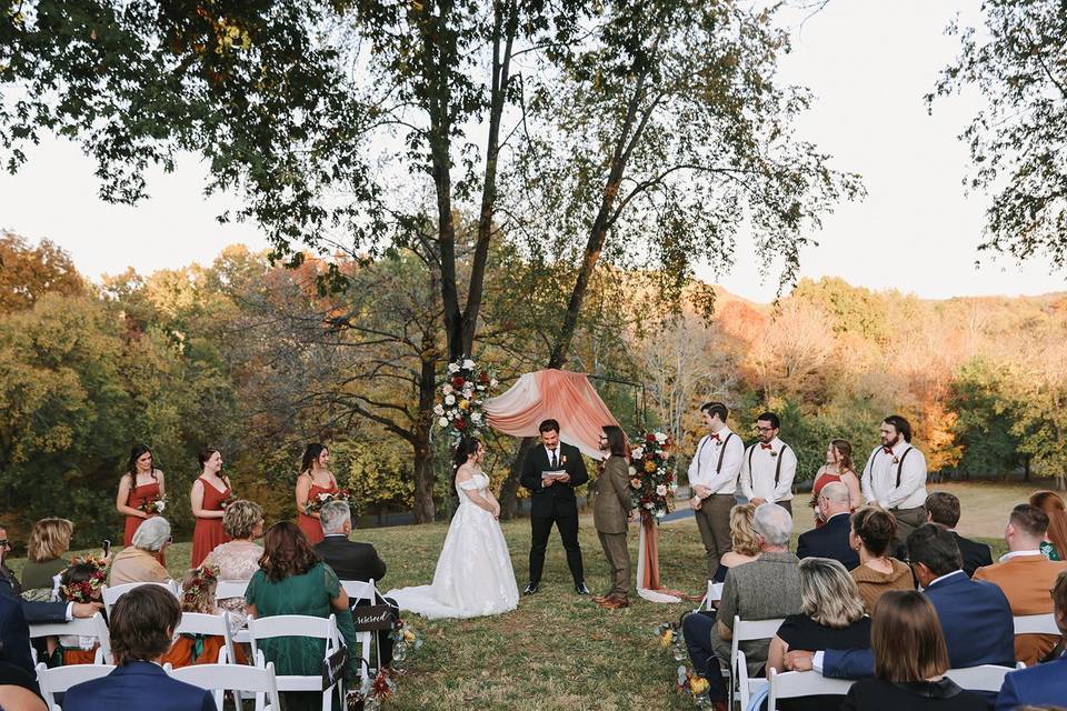 Autumn wedding