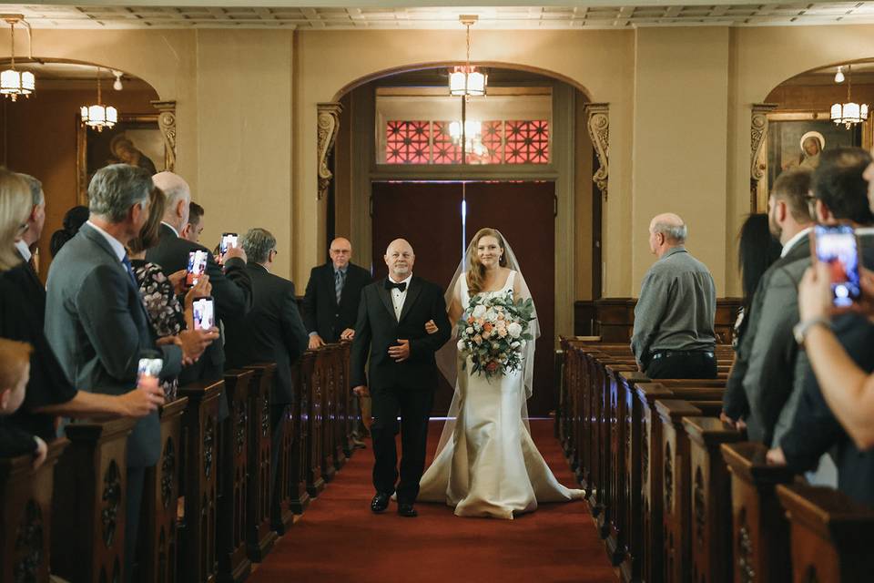 Church wedding