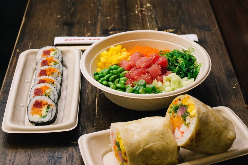 Choose your way: Roll, Bowl, Wrap