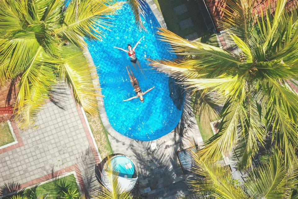 Resort swimming pool!