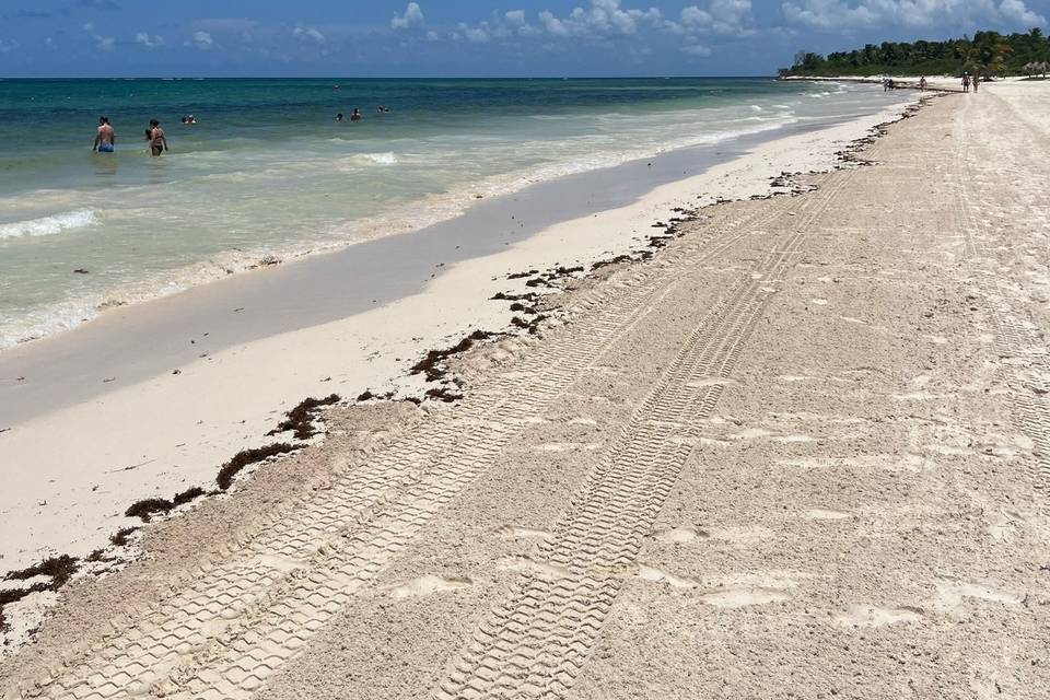 Beaches as far as you can see
