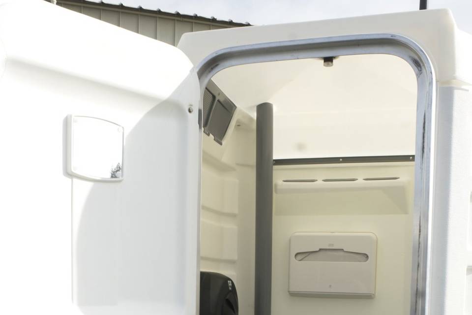 White cubicle