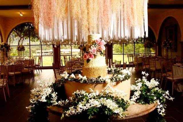 Reception decor