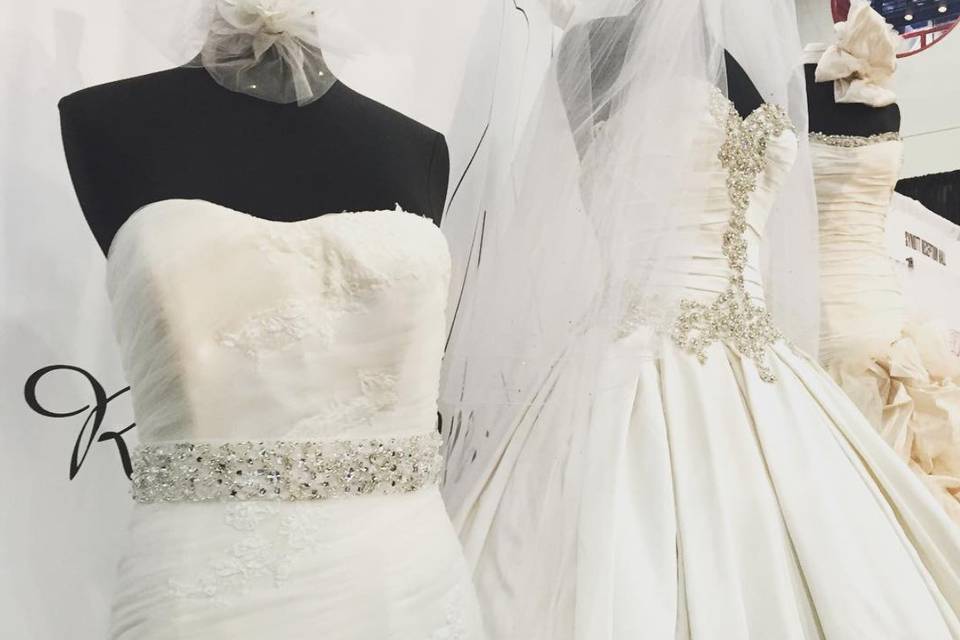 So many beautiful gowns!