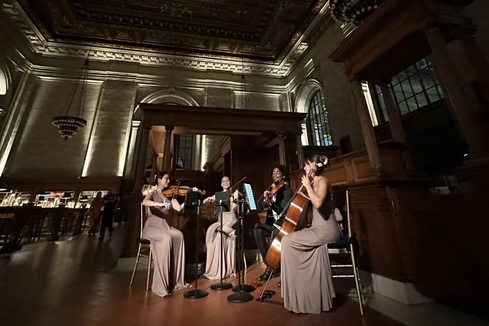 String quartet in NYPL