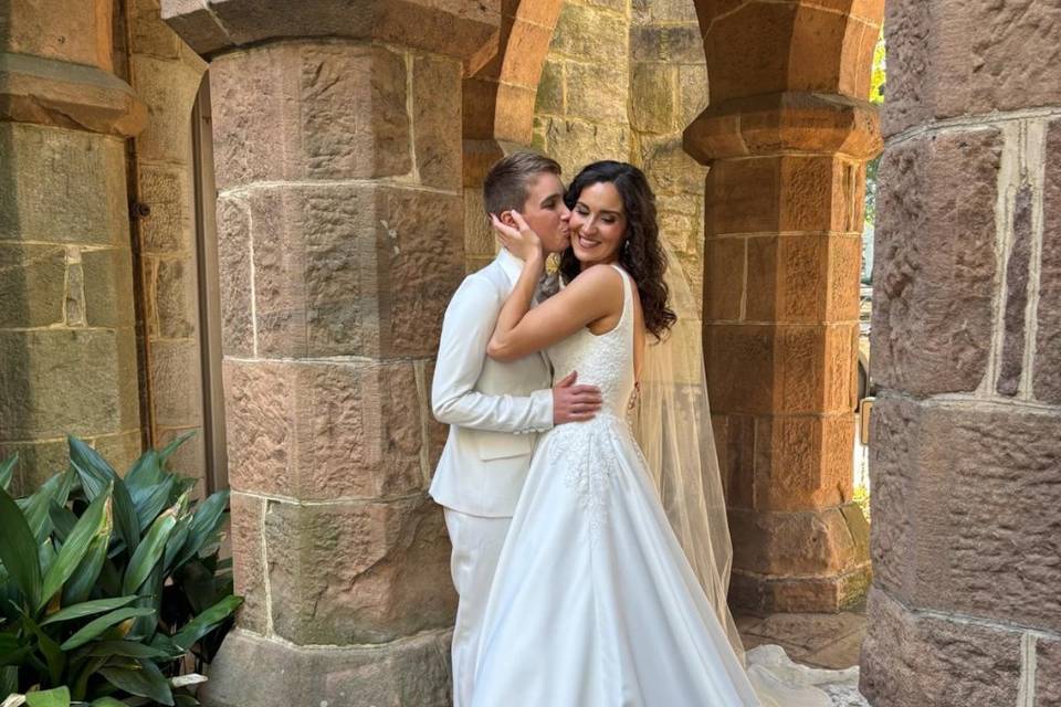 Beautiful couple performed for