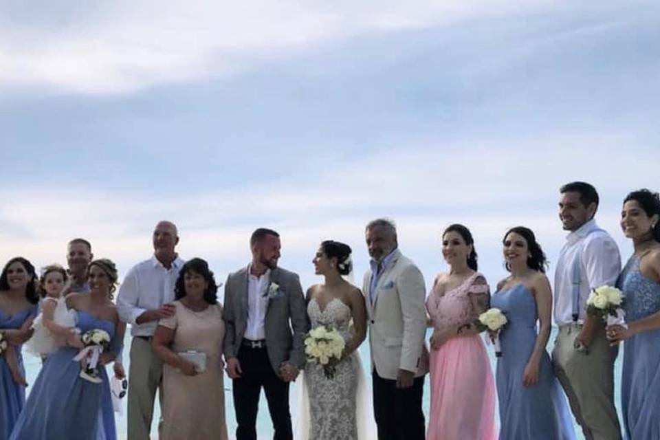 Turks & Caicos Bridal Party