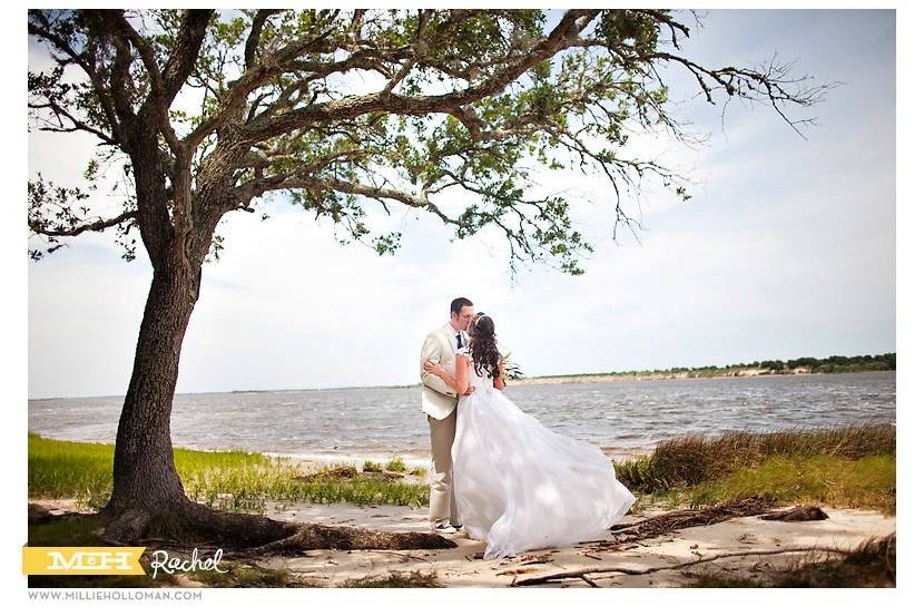 Couple kissing