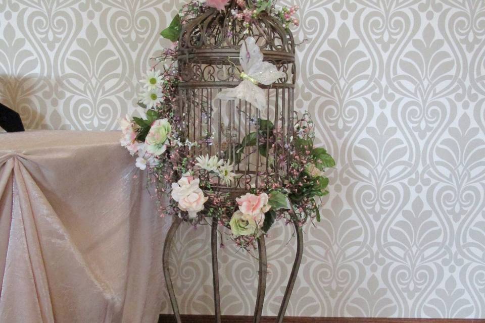 Wedding bird cage
