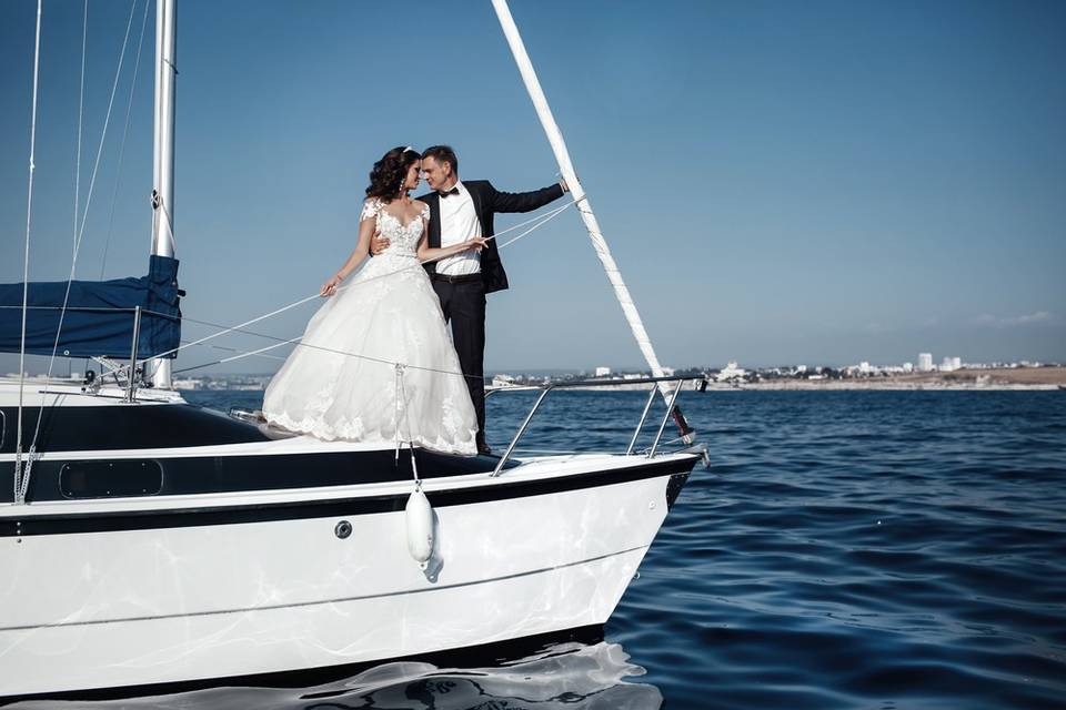 Boat wedding