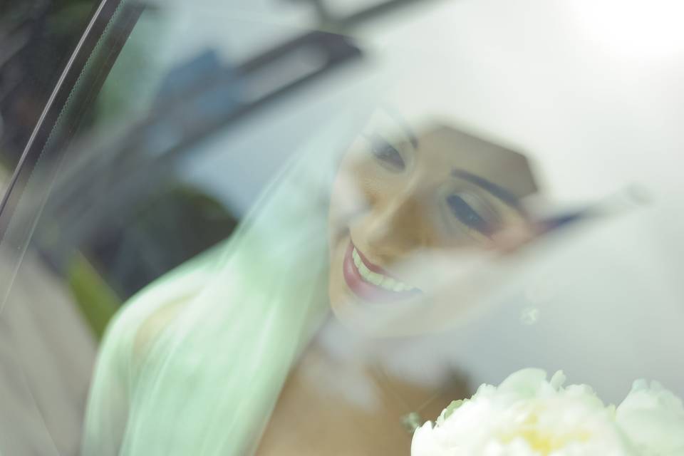 Bride arrival