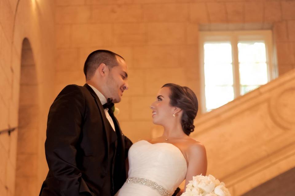 Bride and groom