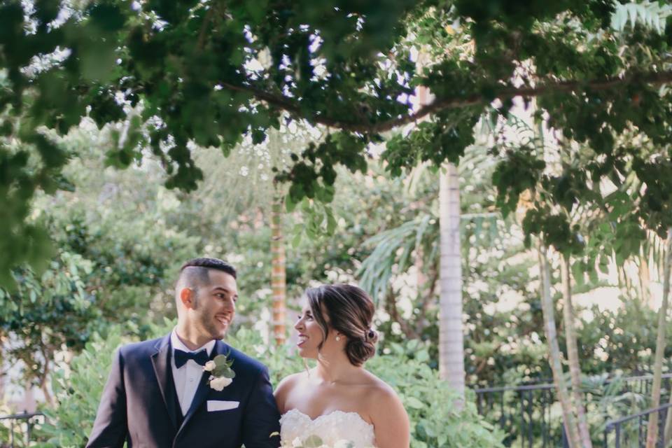Bride & groom after nuptials