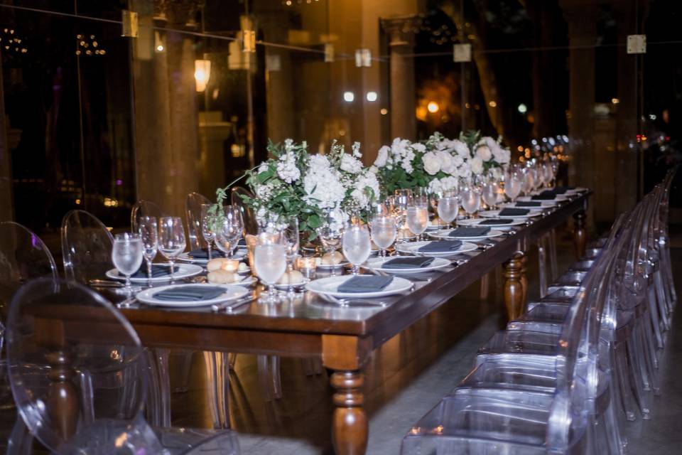 Table set-up