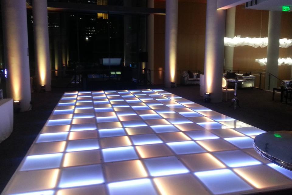 LED Dance Floor & Up-Lighting