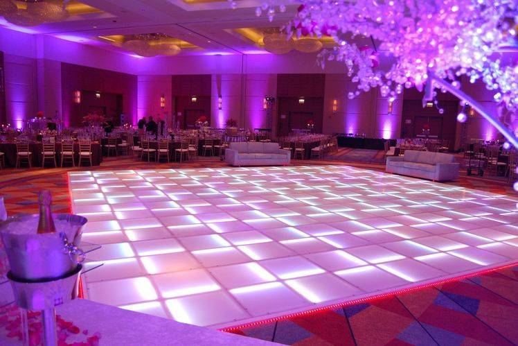 LED Dance Floor & Up-Lighting