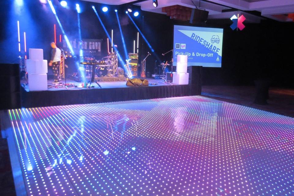 LED Pixel Floor