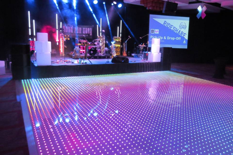 LED Pixel Floor