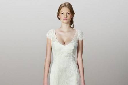 Liancarlo bridal gown by designer Carlos Ramirez.