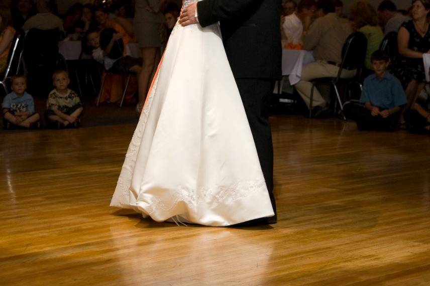 Couple dancing