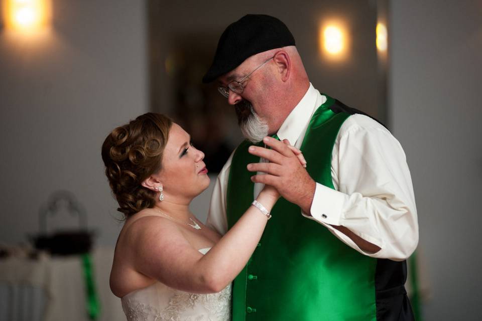 Couple dancing