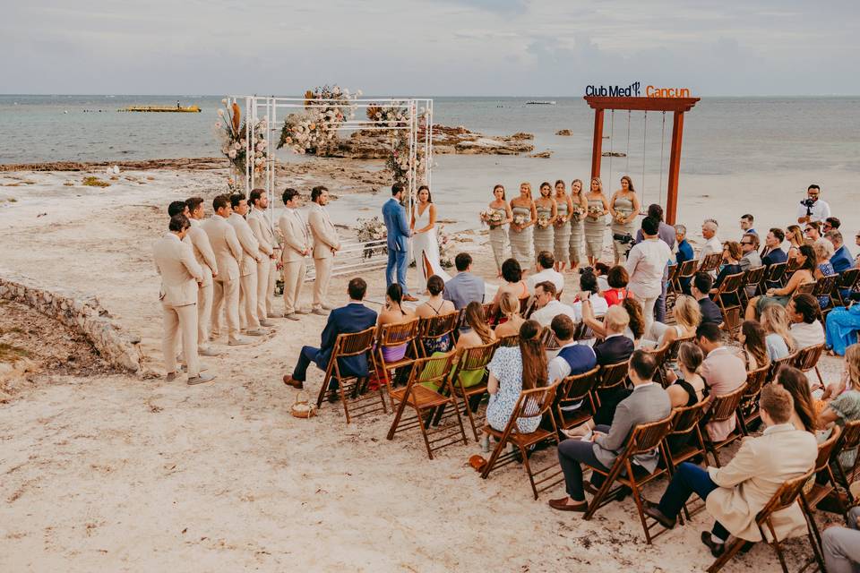 Ceremony A&P Cancun