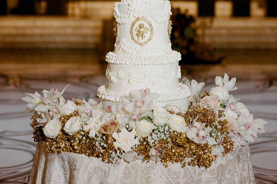 Vibiana Wedding Cake
