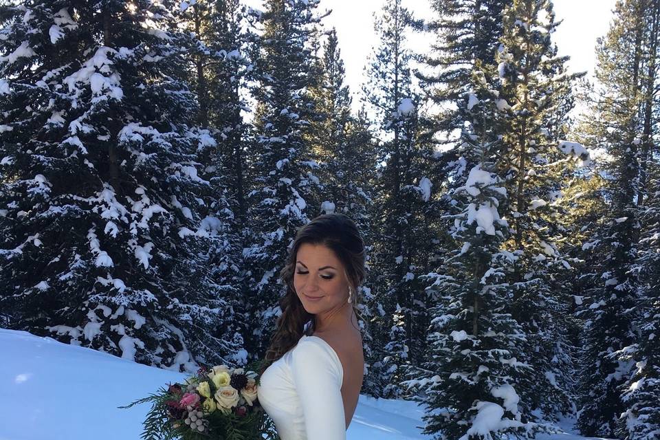 Snowy weddings
