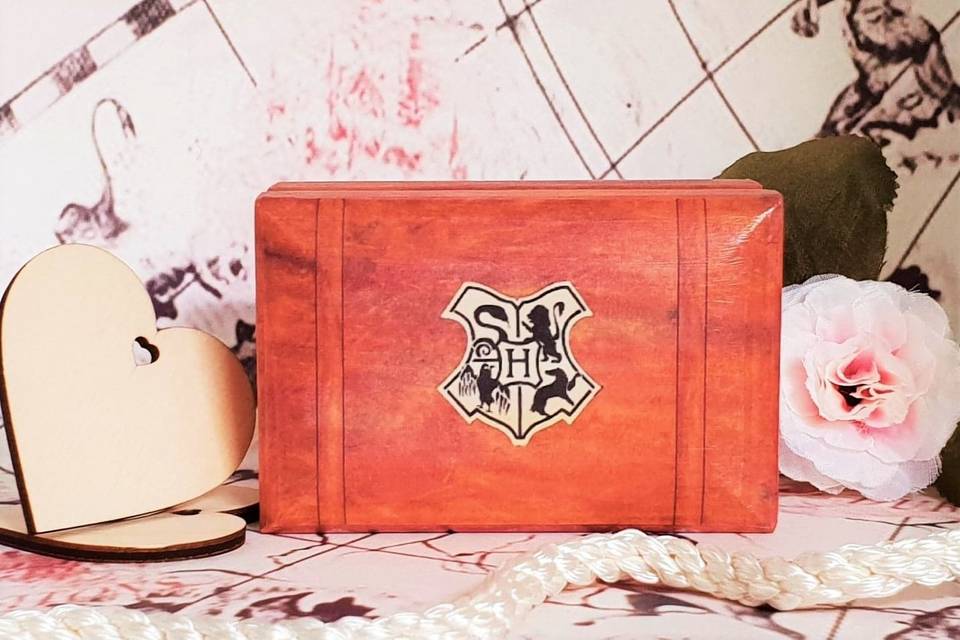 Double Wedding Ring Box / Harry Potter 