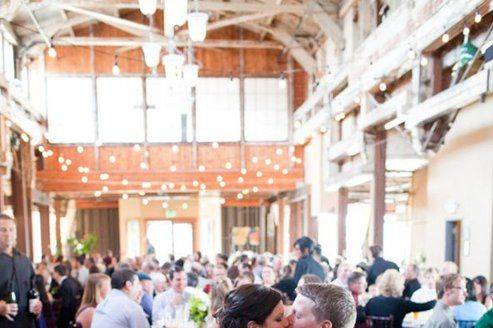 Couple kissing