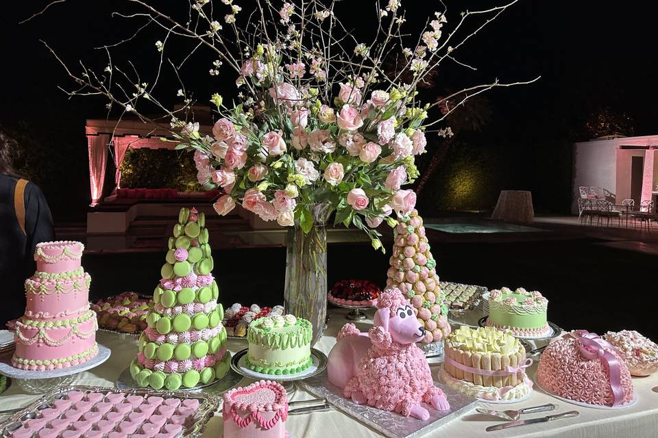Dessert display