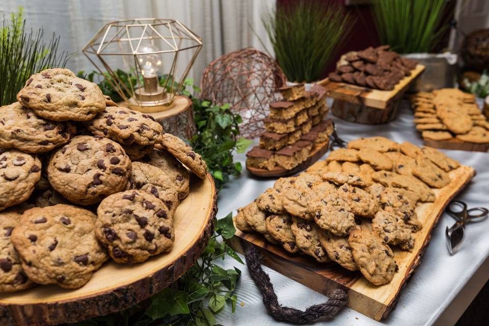 Gotta love a cookie buffet!