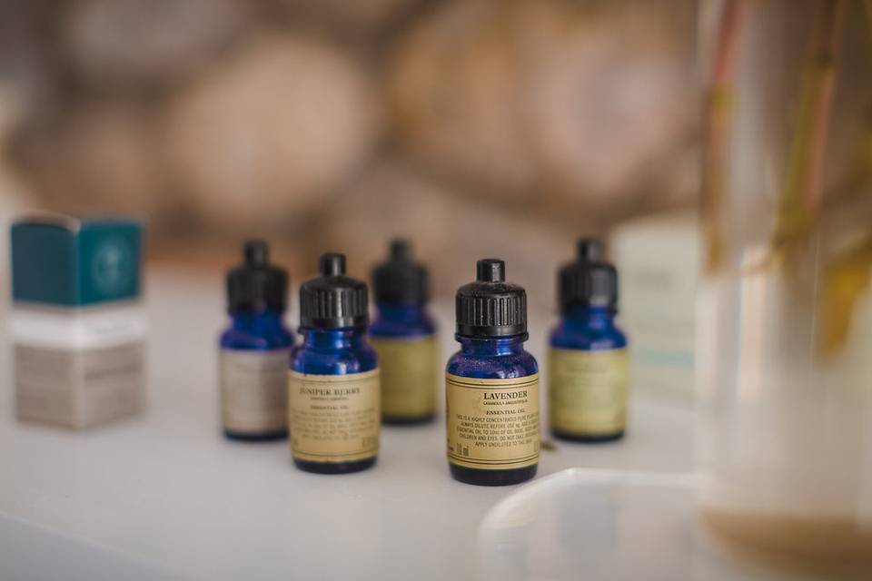 Santorini Zen Spa Neal's Yard Remedies organic essential oils