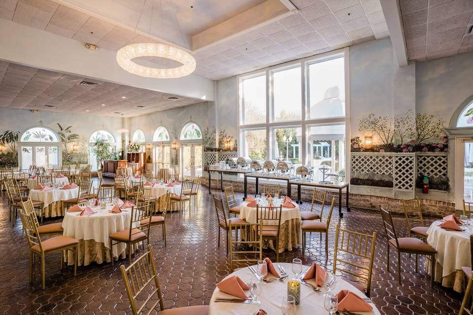 An Indoor Ceremony set-up