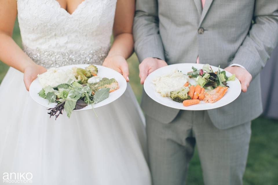 Bride and groom