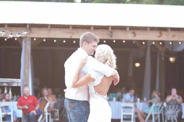 Couple dancing