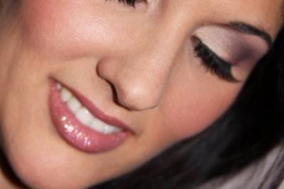 Smokey eye look