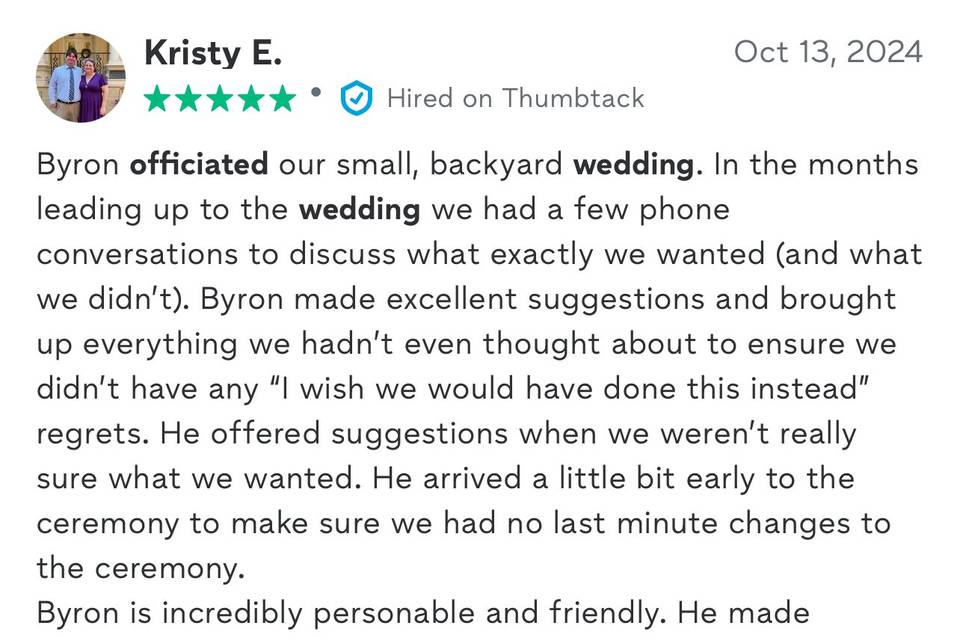 Reviews from other Sites