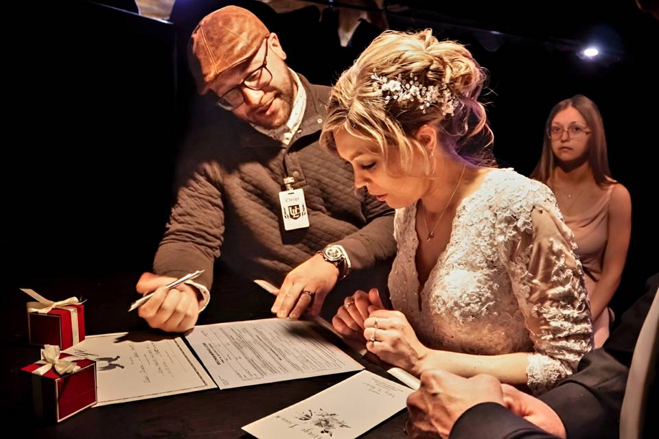 Helping sign